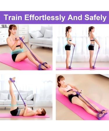 AWAVM Belly Trainer - Multifunctional Sit-Up & Bodybuilding Equipment with 3 Elastic Tubes | Home Fitness & Sports Gear - Buy Online on GoSupps.com