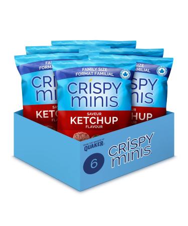 Crispy Minis Family Size Ketchup 215g Multi-pack Pack of 6 Ketchup 35.83 g (Pack of 6)