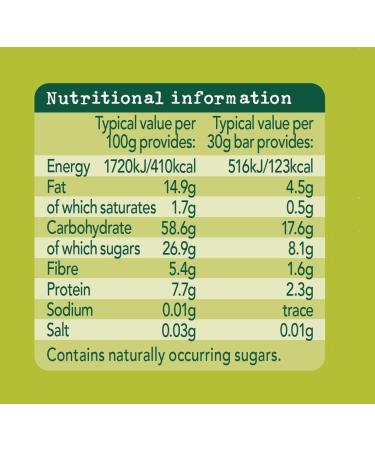 Organix Goodies Organic Appe and Orange Soft Oaty Bars 30 g (Box of 50) - Buy Online on GoSupps.com
