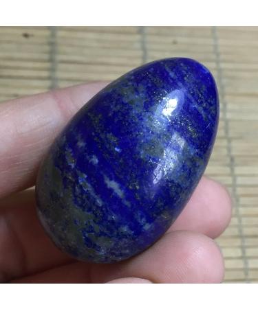 Natural Beautiful Lapis Lazuli Crystal Egg 40mm Suitable for Home Raw Stones and Minerals FUZEGRDLI - Buy Online on GoSupps.com