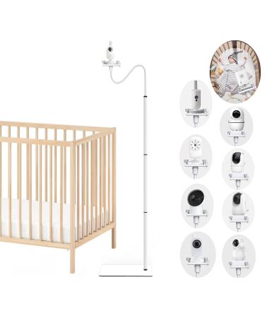 Derebir baby monitor bracket for Philips Avent BabyPhone SCD923/26 SCD843/26 floor Multifunctional Holder for GHB/Eufy camera holder Flexible baby monkey camera mount (68.8 inch) 68.8 "for GHB/Hellobaby/Avent