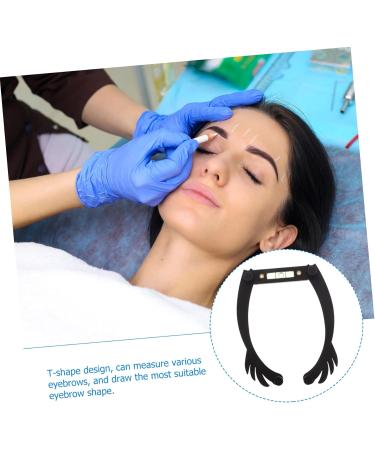 FOMIYES 4pcs Brow Ruler Stencils Eyebrow Guide Ruler Eyebrow Thread Suite Level Ruler Eyebrow Trimming - Buy Online on GoSupps.com