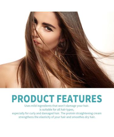 Buy Premium Hair Smoothing & Straightening Cream - Keratin & Collagen 100g | Fast Shipping Worldwide - Buy Online on GoSupps.com