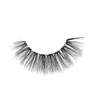 KISS Lash Couture The Muses Collection False Eyelashes - Duchess Black Wispy Doll-Like Faux Silk | Contact Lens Friendly & Cruelty Free - 1 Pair - Buy Online on GoSupps.com