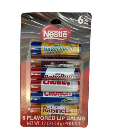 Taste Beauty Smiles You Can Taste - 6 Candy-Flavored Lip Balms (Nestle)