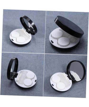 Buy Healvian Invisible Colored Contact Lens Case - 3 Pcs with Mirror & Travel Box | International Shipping Available - Buy Online on GoSupps.com