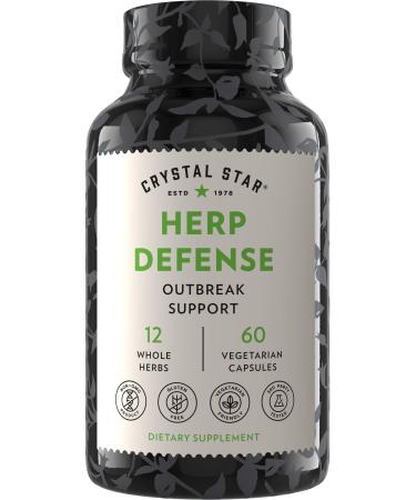 Crystal Star Herp Defense 60 Vegetarian Capsules