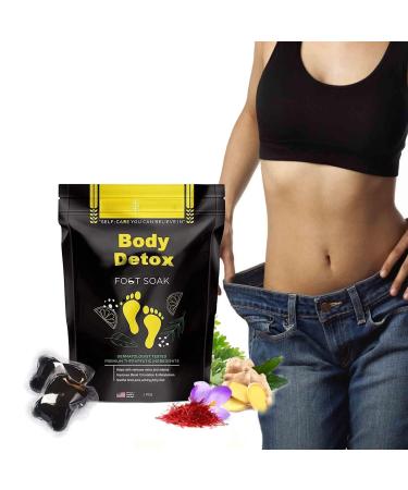 Herbal Detox&Shaping Cleansing Foot Soak Beads Slimwe Body Detox Foot Soak Herbal Foot Cleansing Soak Beads Herbal Detox And Shaping Foot Soak Beads for Varicose Veins & Relieve Pressure (1 Box)