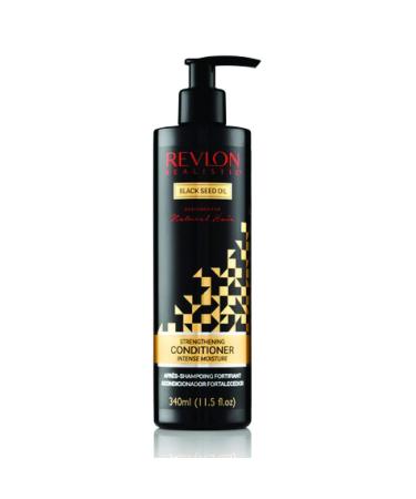 Revlon Realistic Black Seed Oil Strengthening Conditioner - Intense Moisture 11.5 oz (340ml) | Shop Internationally & Boost Hair Health - Buy Online on GoSupps.com
