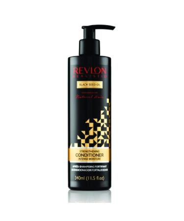 Revlon Realistic Black Seed Oil Strengthening Conditioner Intense Moisture 11.5 Oz (340ml) (11.5oz Single)