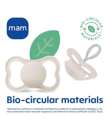 MAM Supreme Silicone Pacifier 16+ Months with Cover | Neutral - International Shipping Available - Buy Online on GoSupps.com