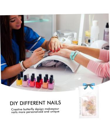 Beatifufu 1 Nail Decoration Nail Accessories Charms Nail Jewelry Nail Art Studs Nail Stickers for Nail Art Bowknot Nail Studs Stickers for Nails Manicure Supplies Nail Decal Stickers Alloy 12.4X7.2X0.2cm As Shown - Buy Online on GoSupps.com