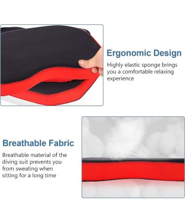 Waterproof Kayak Seat Cushion Pad for Canoe Fishing Boat - Black | Outdoor Camping Essential - Buy Online on GoSupps.com