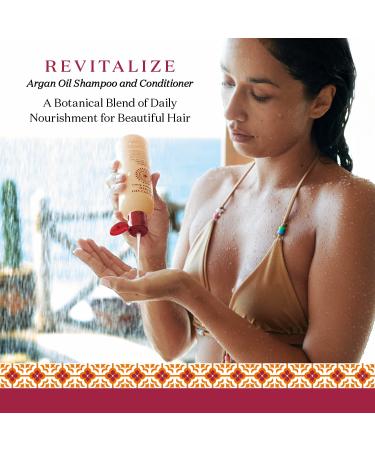 Revitalize Argan Shampoo & Conditioner Set for Women | Antioxidant-Enriched Hair Treatments | Suitable for All Skin Types | 805 fl oz - Shop Now - Buy Online on GoSupps.com