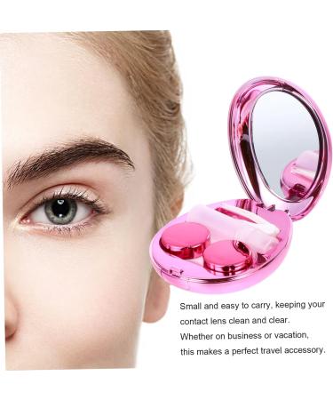 Solustrie 3 PC Osterei Glasses Case | Portable Lens Storage & Travel Box | Durable ABS Container for Round Lenses - Buy Online on GoSupps.com