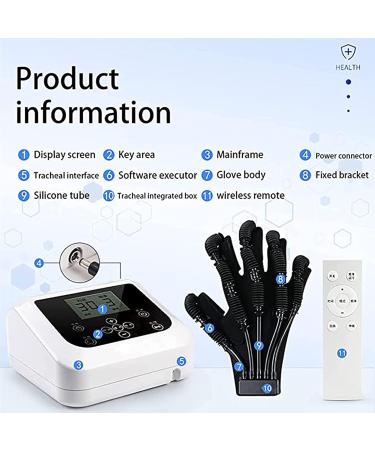 Rehabilitation Robot Gloves Electric Training Finger for Training Finger Flexion Correction to Stroke Hemiplegia Patient Right Large - Buy Online on GoSupps.com