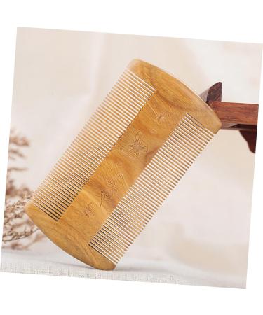 Frcolor Sandalwood Beard Brush & Comb for Men - Eco-Friendly Green Beard Care Essentials - Buy Online on GoSupps.com