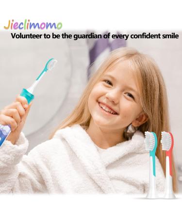 8 Pack Kids Replacement Heads for Philips Sonicare Kids Toothbrush - Soft Bristles - Compatible with hx6320 hx6321 hx6032/94 hx6331 hx6340 - Ages 7+ - Red-green - Buy Online on GoSupps.com