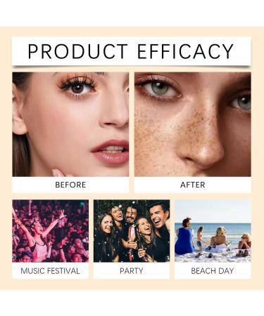 Artificial freckle pencil 3.5g cosmetic freckle makeup quick-drying natural cosmetic with a realistic appearance for beauty practice special events and - Buy Online on GoSupps.com