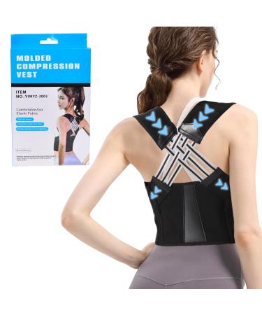 DRAUGHT BACK LOUTH OF THE ADJUSTABLE BACK POSTURE BELT back support belt Backs Back straight posture correction back ladies and men back support complete back straight (l)