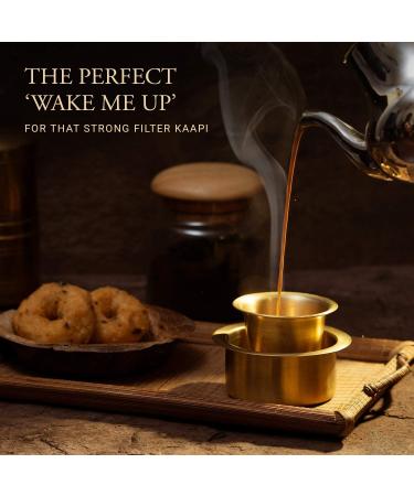 Sida'pur - South Indian Filter Coffee - Roasted and Ground - Coffee 80% : Chicory 20% - 200gms Bag - Buy Online on GoSupps.com