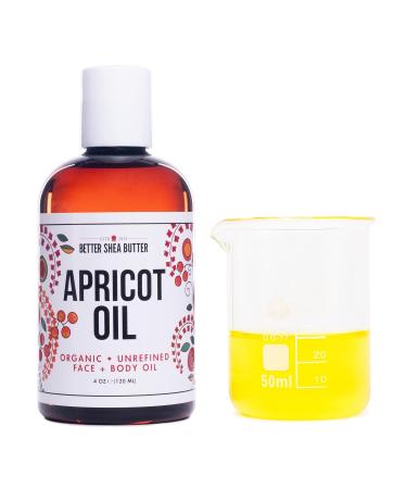 Certified Organic Apricot Oil - Skin Therapy & Carrier Oil for Body and Face - Women and Men - Buy Online on GoSupps.com