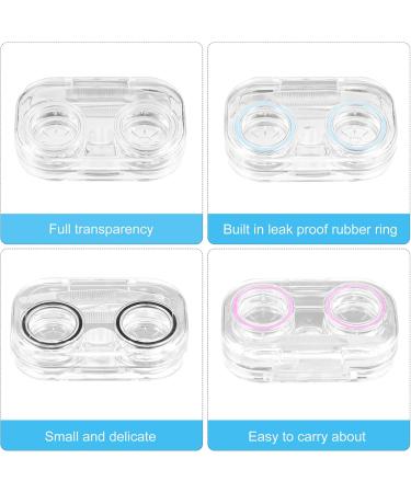 Exceart 8ST Glasses Case for Contact Lenses - Mini Storage & Invisible Holder Container - Perfect Eye Contact Lens Case - Buy Online on GoSupps.com