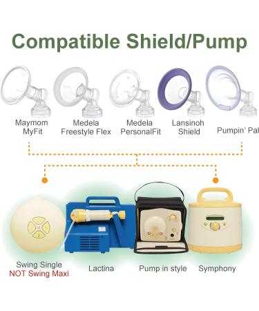 Maymom Top Hole Connector for Medela Breast Pumps - Compatible and Replaces Medela Connector II - Buy Online on GoSupps.com