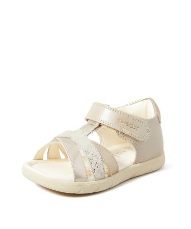 Geox Women's B Sandal Alul Girl D 4.5 UK Beige