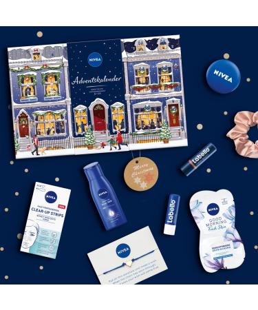 Nivea Advent Calendar 2022 - 24 Unique Pampering Moments | Christmas Care Set & Accessories | International Shipping Available - Buy Online on GoSupps.com