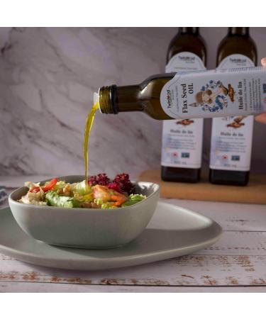 Twinfood Flaxseed Oil 250ml per bottle Cold-Pressed Non-GMO & Gluten-free (Flaxseed 2 bottles) Flaxseed 2 bottles - Buy Online on GoSupps.com