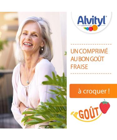 Alvityl - Vitality chewable tablets - 12 vitamins and 6 minerals - adults - 30 tablets - Buy Online on GoSupps.com