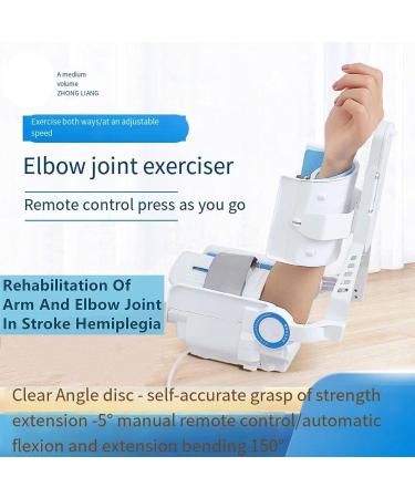 Electric Elbow Rehabilitation Device Full Angle Exercise Remote Control Speed Adjustable Wrist Joint Training Suitable for Muscle Stiffness - Buy Online on GoSupps.com