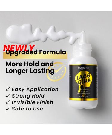 Bold Hold Lace Glue for Wigs | Fast-Drying Waterproof Invisible Bonding | Extreme Hold & Temporary Styling - Buy Online on GoSupps.com