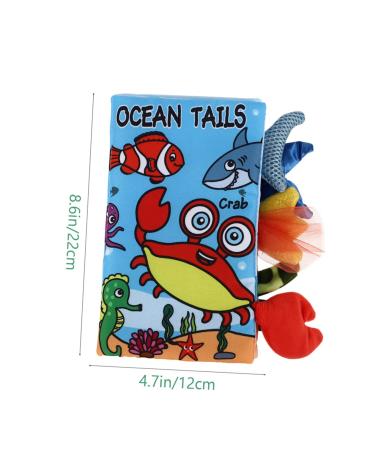 Bestonzon 2-Piece Tearproof Fabric Book Set for Babies & Toddlers - Touch & Feel Books for Newborns 0-6 Months - Buy Online on GoSupps.com