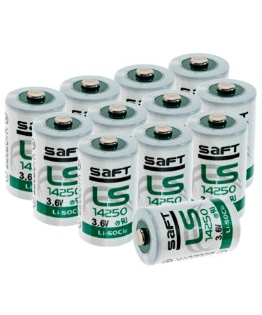 Synergy Digital Dog Collar Batteries Compatible with DogWatch R-1200 Dog Collar (Li-SOCl2 3.6V 1200 mAh) Ultra High Capacity combo-pack includes: 12 x LS14250 Batteries