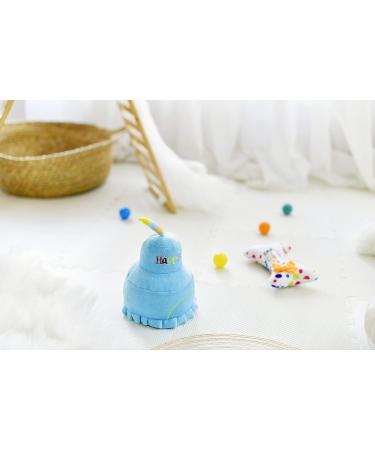 Pet Dog Birthday Cake & Birthday Bone Squeaky Soft Plush Toy - Celebrate Your Dog's Happy Birthday - Buy Online on GoSupps.com