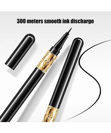 Black Eyeliner - Water Resistant Eyeliner Eye Liner Pencil with Ultra Fine Brush Tip Glides on Smoothly for Precise Definition Quick Drying Formula 1g Buogint - Buy Online on GoSupps.com