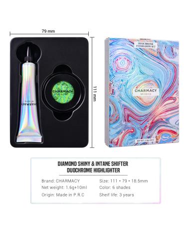 Charmacy Duochrome Eyeshadow - Insane Shifters Chameleon Eyeshadow - Metallic Eye Looks - 100% Vegan & Cruelty Free | 1.9g - Buy Online on GoSupps.com