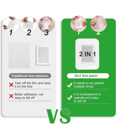 10PCS Foot Pads | Soothing Deep Cleansing Foot Patches for Body Care | Men and Women - Buy Online on GoSupps.com