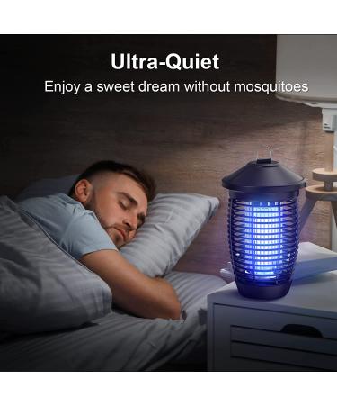 ROSUN Bug Zapper 20W 4000V Electric Mosquito Killer for Indoor & Outdoor - Waterproof Insect Fly Pest Trap for Home & Patio - Buy Online on GoSupps.com
