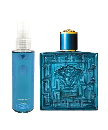 Fragrance Perfume Mist INSPI 4 floz + Oils Eros Cologne Roll On Body Oil for Men (12ml) (Pack of 2) - Buy Online on GoSupps.com