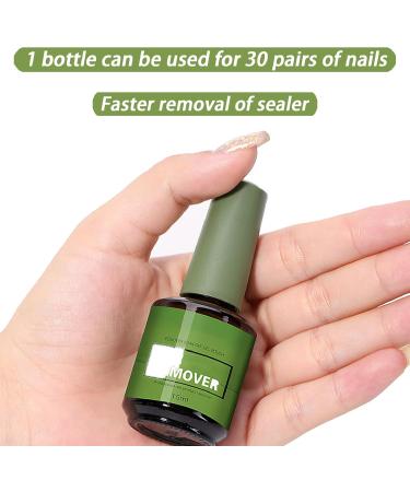 Gel Nail Polish Remover Gel Polish Remover Removes Nail Polish in 3-5 Minutes Quickly & Easily Not Hurt Nails Soak Off Gel Polish No Need for Foil Soaking or Wrapping - Buy Online on GoSupps.com