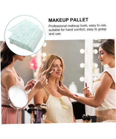 Palettes de Maquillage Jetables pour Mains 100 Pi ces 8cm X 8cm Film Pu Imperm able Auto-adh sif pour M langer Fond de Teint Fard Paupi res et Blush pour Maquillage Professionn - Buy Online on GoSupps.com