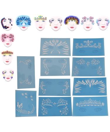 Unique Portable 10-Leaf Make-Up Template | Reusable Flexible Patterns for Women | Perfect for Parties & Stage Appearances - Buy Online on GoSupps.com