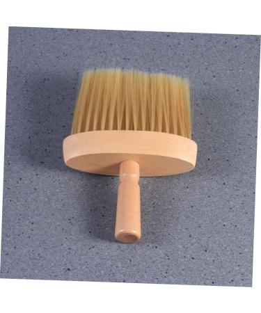 Plafope Vintage Shaving Brush - Soft Salon Shaver & Hair Cleaning Brush for Men | Wooden Neck Dusting Brush - Buy Online on GoSupps.com