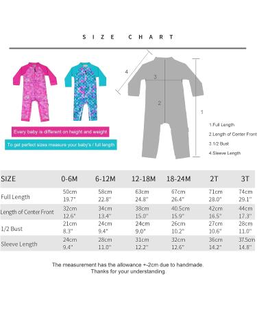 weVSwe Baby Toddler Boy Swimsuit UPF 50+ Sun Protection Rash Guard Swimwear | Rose Red Fish Scales | 0-3 Years - Buy Online on GoSupps.com