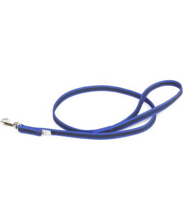 IDC Color & Gray Rubberized Leash - 14mm x 1m with Loop - Durable Blue-Grey Dog Leash for International Shipping - Buy Online on GoSupps.com