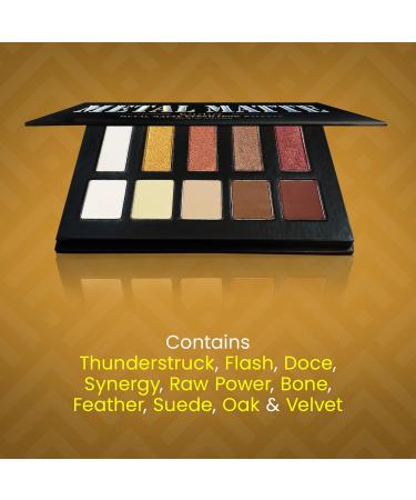 Buy Metal Matte 10 Color Eyeshadow Palette - International Shipping Available | Top Quality Makeup - Buy Online on GoSupps.com