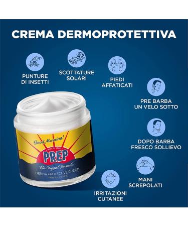 12 PREP Dermoprotettiva Skin Protection Cream - 75ml Body Cream (Pack of 12) | Best Skin Care for All Skin Types - Buy Online on GoSupps.com